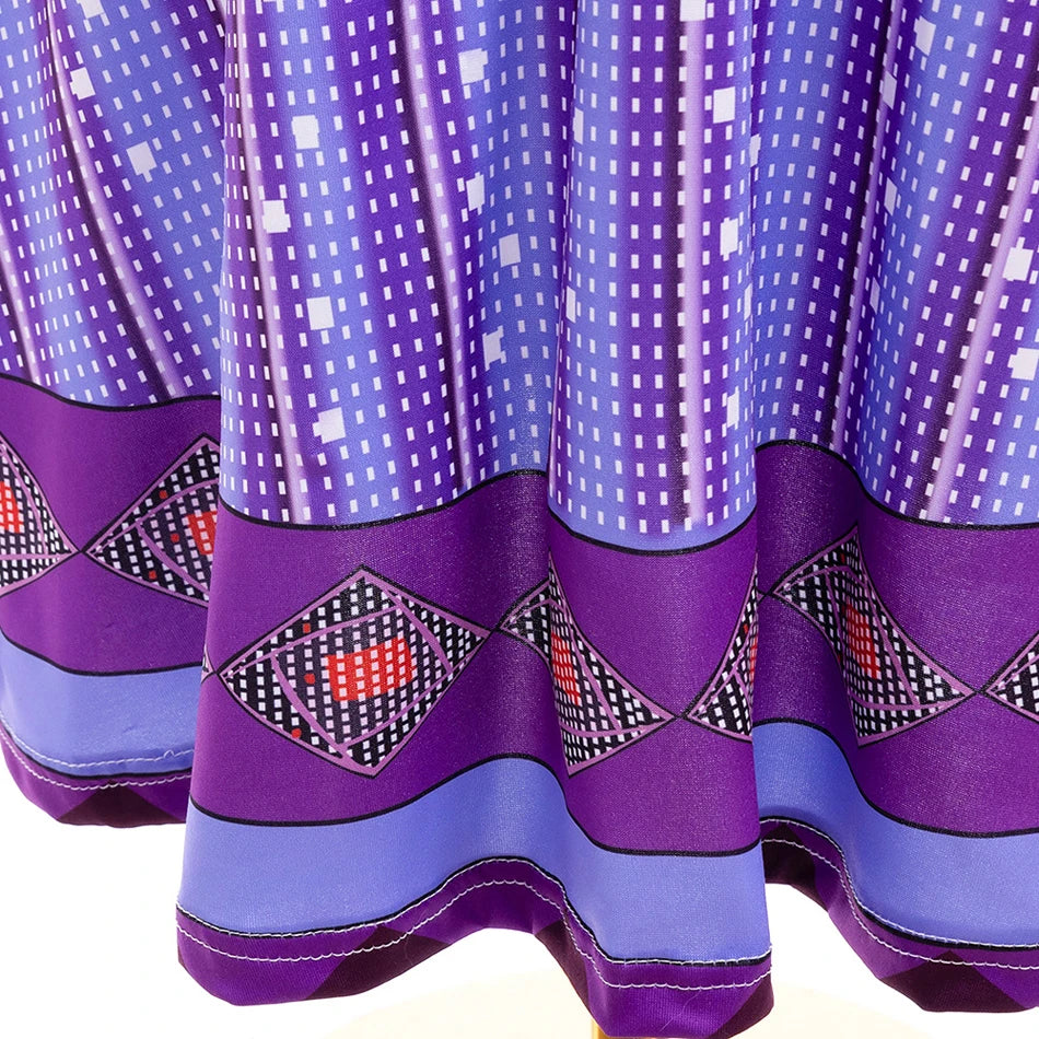 Wish Asha 3D Print Dress Halloween Party Long Sleeve Princess Costume 3-10 Yrs Kids Cartoon Role Playing Outfits New Arrival - www.sixcolors.us
