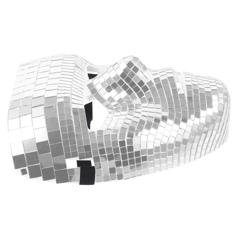 Disco Mask Masquerade Prop Decorative Carnival Women Party Halloween Costumes for Boys - www.sixcolors.us