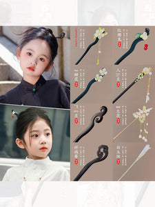 Retro-Style Accessories Fancy Girls' Han Chinese Costume Hairpin Hairpin