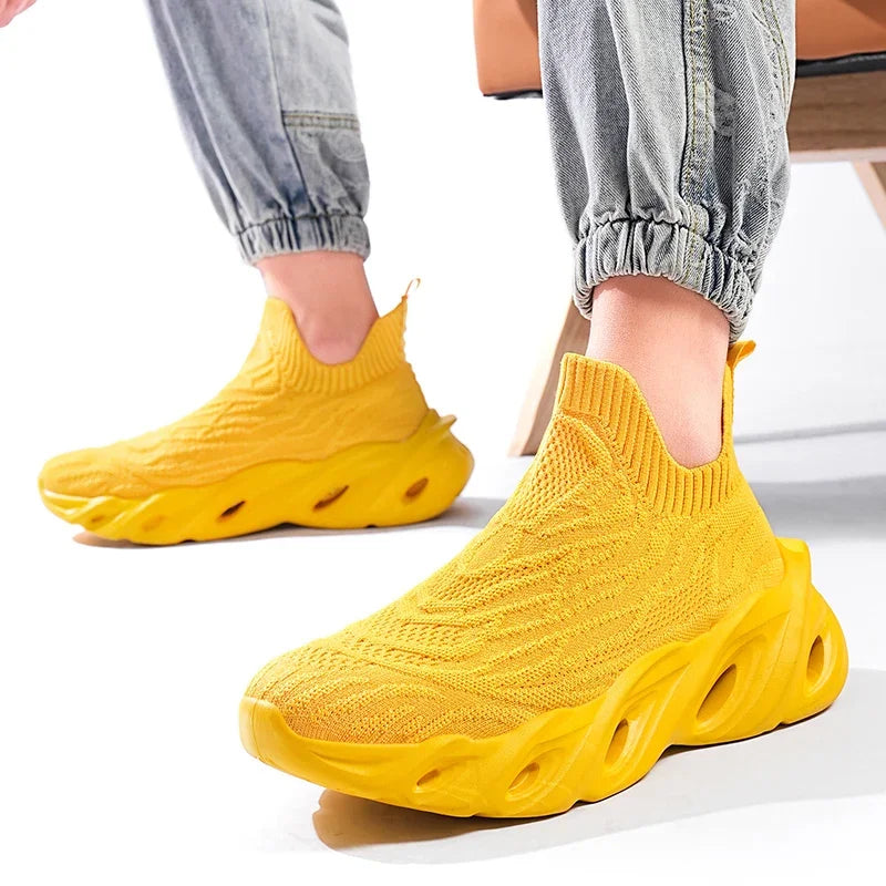 Hard-Wearing Sneakers For Mens 2024 Teenager Man Sport Shoes Safety Tennis Luxury Brand Woman Shoe Sequins Tenis Feminio Tennis