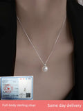 S925 Women's Fancy Light Luxury Minority Pearl Pendant