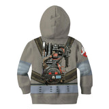 Ghost Uniform Cosplay Costumes Halloween Costume for Kids Hoodie Anime Figure Ghost Busters Sweater Carnival Suits Clothes Coat - www.sixcolors.us
