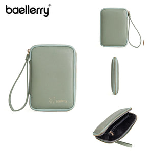 Unisex PU Leather Passport Holder Covers Case Travel Card Wallet Phone Box Money Coin Bag Wristlet Passport Cover for Women/Men