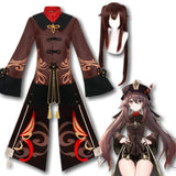 Genshin Impact Hutao Cosplay Femme Halloween Costume Anime Clothes For Women Disfraz Mujer Adulta For Adults Ropa Para Mujeres - www.sixcolors.us