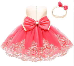 Halloween Elegant Children Princess Kids Dresses For Girls Birthday Evening Party Dress Flower Girls Embroider Vestido 1 to 5 Y - www.sixcolors.us