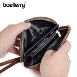 Unisex PU Leather Passport Holder Covers Case Travel Card Wallet Phone Box Money Coin Bag Wristlet Passport Cover for Women/Men