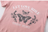 Kids Girls Children‘s Clothing Suits 2024 Summer 100% Combed Cotton t-shirt Leggings Pants Outfits Casual Baby Girl Clothes Sets