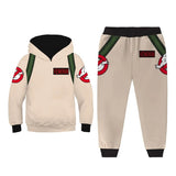 Ghost Uniform Cosplay Costumes Halloween Costume for Kids Hoodie Anime Figure Ghost Busters Sweater Carnival Suits Clothes Coat - www.sixcolors.us