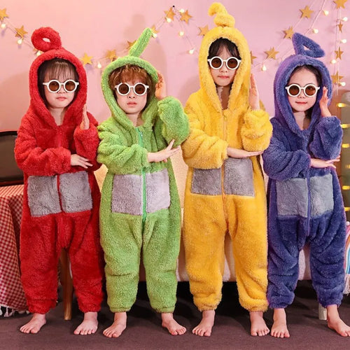 New Cosplay Cartoon Kids Costumes Jumpsuit Costume Adult Onesie Pajamas Unisex Animal  One-Piece Costume Homewear Halloween Gift - www.sixcolors.us
