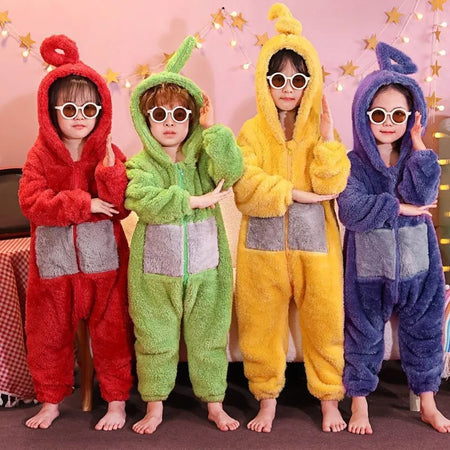 New Cosplay Cartoon Kids Costumes Jumpsuit Costume Adult Onesie Pajamas Unisex Animal  One-Piece Costume Homewear Halloween Gift - www.sixcolors.us