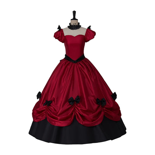 Women Medieval Vintage Long Dress Renaissance Gown Victorian Gothic Retro Ball Gown Plus Size For Christmas Halloween - www.sixcolors.us