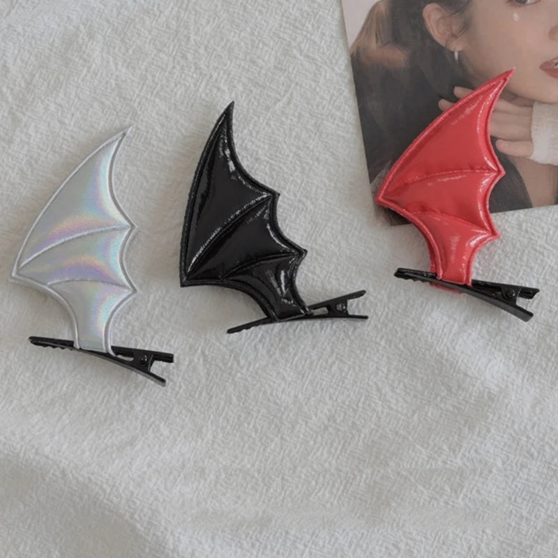 Halloween Bat Wing Kid Children Hairclip Multifunction Kids Hair Accessories for Kid Girl Costume Cosplay Supplies - www.sixcolors.us