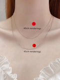 999 Sterling Silver Necklace Female Silver Chain without Pendants 925 Clavicle Chain Pure Necklace Snake Bone Replacement Choker Silver Jewelry Rope Accessories