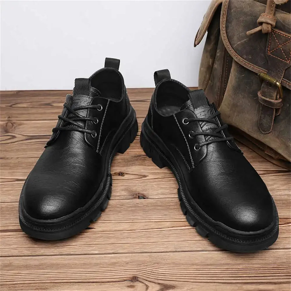 With Lacing Slip-resistant Stylish Men's Sneakers Casual Pink Shoes Man Autumn Boots For Men Sport Fashion Super Cozy
