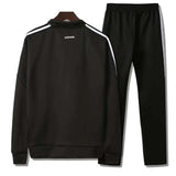 New Season Jacket Custom Logo Adult Tracksuit Set Full-Zip Sweatshirt Jogger Sets Outdoor Sport Suit Gym Training Wear