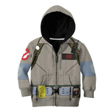 Ghost Uniform Cosplay Costumes Halloween Costume for Kids Hoodie Anime Figure Ghost Busters Sweater Carnival Suits Clothes Coat - www.sixcolors.us
