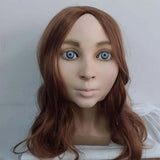 Movie M3GAN Cosplay Mask Wig Girl Headgear Halloween Character Play Terror Latex Helmet Costume Masquerade Dress Up Props - www.sixcolors.us