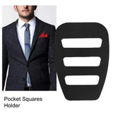 Pocket Squares Holder for Men Clothes Accessories for Men’s Square Scarf, Suits, Tuxedos,Vests and Dinner Jackets N3I4