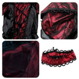 Kid Girls Vampire Dress Kid Ghost Bride Gothic Cosplay Vampire Devil Bat Halloween Costume Vampiran Carnival Outfit Clothes - www.sixcolors.us