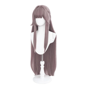 Anime Herta Cosplay Wig Game Honkai: Star Rail 90CM Long Hair Heat Resistant Synthetic Hair Halloween Party Cosplay Wigs+Wig cap - www.sixcolors.us