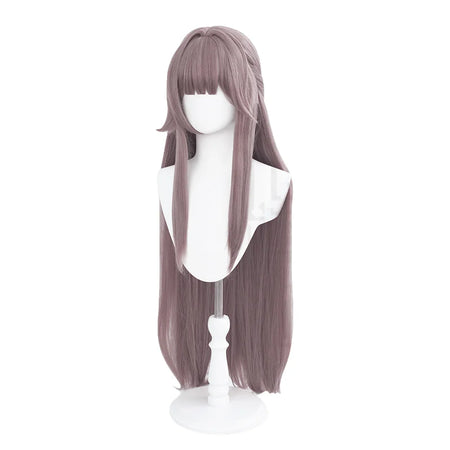Anime Herta Cosplay Wig Game Honkai: Star Rail 90CM Long Hair Heat Resistant Synthetic Hair Halloween Party Cosplay Wigs+Wig cap - www.sixcolors.us