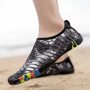 With Print Dark Blue Jogging Slippers Flip Flops For Boy Shoes Men's Summer Sandal Sneakers Sports Minimalist Kit Tenise