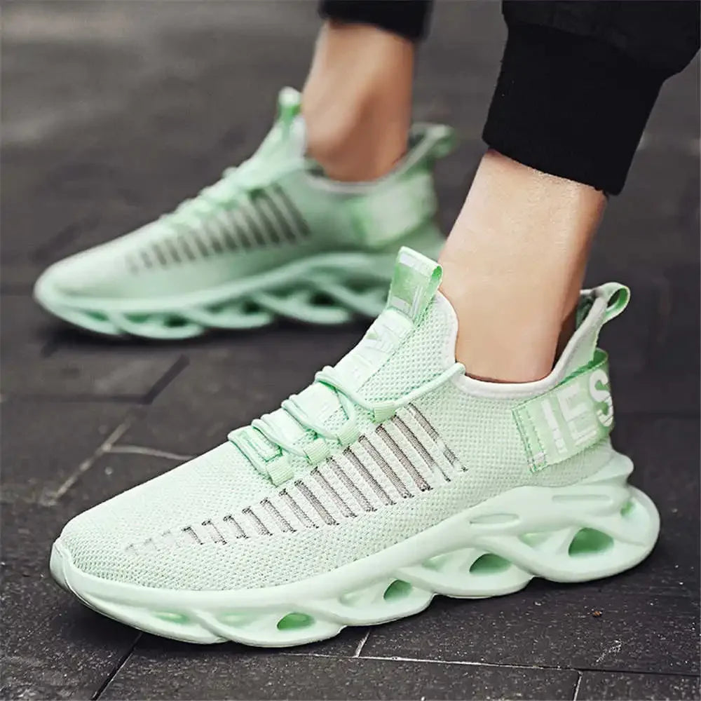 Special Size Slip On Large Size Boots Casual Green Shoes For Men Sneakers Sole Rubber Man Sport Vip Link Shoos Special Use