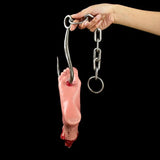 Halloween Iron Chains Hook Hand Feet Haunted House Horror Props Bloody Hands Feet Hanging Ornament Halloween Party Decoration - www.sixcolors.us
