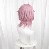 Anime Dandadan Momo Ayase Cosplay Wig Short Pink Wig for Women Heat Resistant Synthetic Hair Halloween Costume Role Play Wigs - www.sixcolors.us