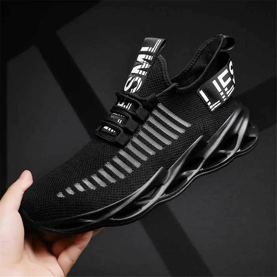 44-45 Round Nose Men's White Sneakers Shoes Casual Men's Sports Shoes White Beige Loafers Sepatu Fashion-man Shouse Gifts