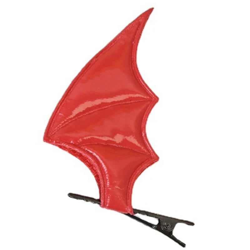 Halloween Bat Wing Kid Children Hairclip Multifunction Kids Hair Accessories for Kid Girl Costume Cosplay Supplies - www.sixcolors.us