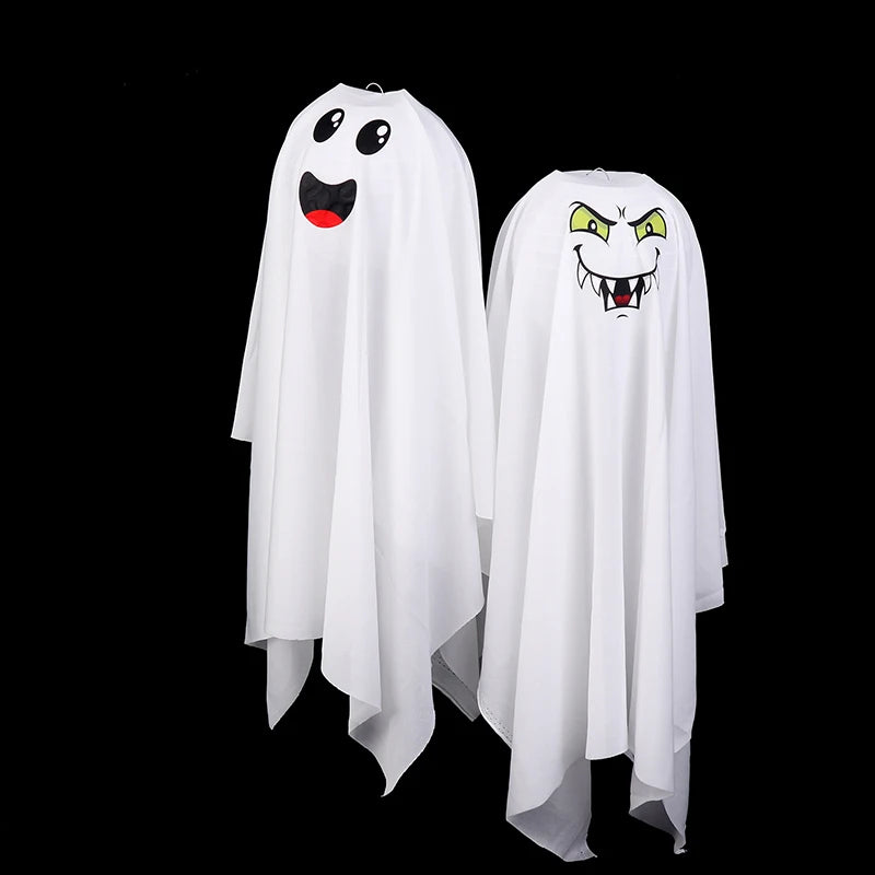 1pce Halloween Light Up Ghosts Yard Ornament Battery Ghost Halloween Decor With Light - www.sixcolors.us