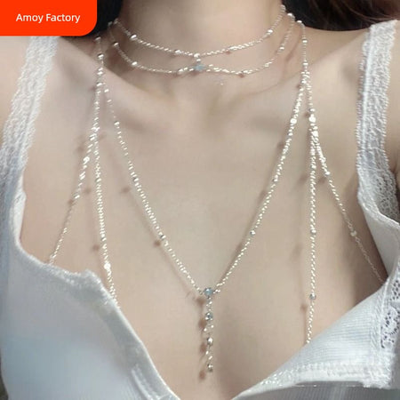 Pure Desire Tassel Multi-Layer Twin Sexy Accessories Chain