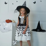 Kids Cosplay Dress For Girls Halloween Costume Festival Carnival Party Ball Gown Children Girl Pumpkin Printed Princess Dresses - www.sixcolors.us