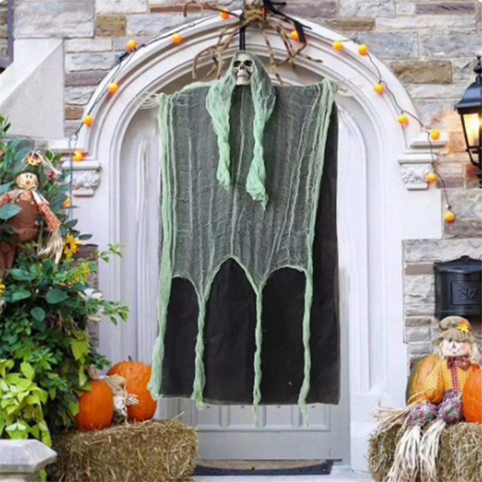 Halloween Decoration Halloween Hanging Props Spooky Halloween Haunted House Decor Hanging Grim Reaper for Halloween A - www.sixcolors.us