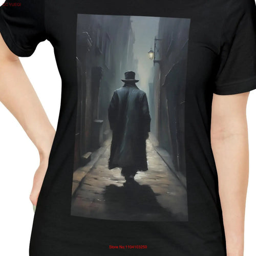Jack the Ripper Knife Victorian London Goth T Shirt Dark Evil Macabre Punk Apparel Halloween Alt Gothic Clothing - www.sixcolors.us