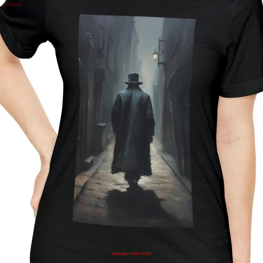 Jack the Ripper Knife Victorian London Goth T Shirt Dark Evil Macabre Punk Apparel Halloween Alt Gothic Clothing - www.sixcolors.us