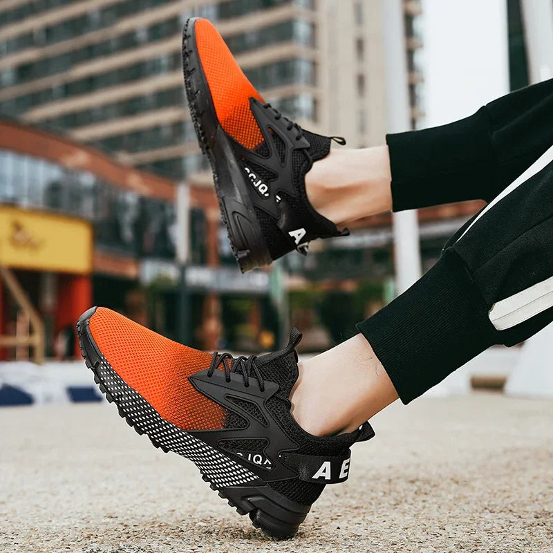 Summer Sports Shoes Lady Working Shoes For Men Race Lady's Tennis Famous Brand Men's Leather Sneakers With Rubber Sole Tennis
