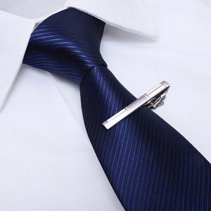 Wear-resistant  Delicate Reusable Smooth Surface Tie Clamp Accessory Tie Clip Stable   for Husband