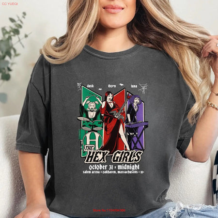 The Hex Girls Rock Band Music Comfort Colors T Shirt Concert Retro Halloween 90's Party Costume long or short sleeves - www.sixcolors.us