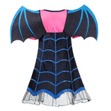 Girls Halloween Costume Ghost Nightmare Before Christmas Clothing Sally Cosplay Costume Children Carnival Party Princess Dress - www.sixcolors.us