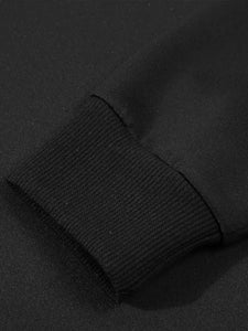 Halloween Fashion Women's Sports 2 piece set,comfortable crew neck long sleeve top and pants, letter pattern women's sports suit - www.sixcolors.us
