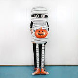 2024 1pcs Halloween Mummy Holding Pumpkin Aluminum Foil Balloon Scary Halloween Party Horror Haunted House Children'S Toy - www.sixcolors.us