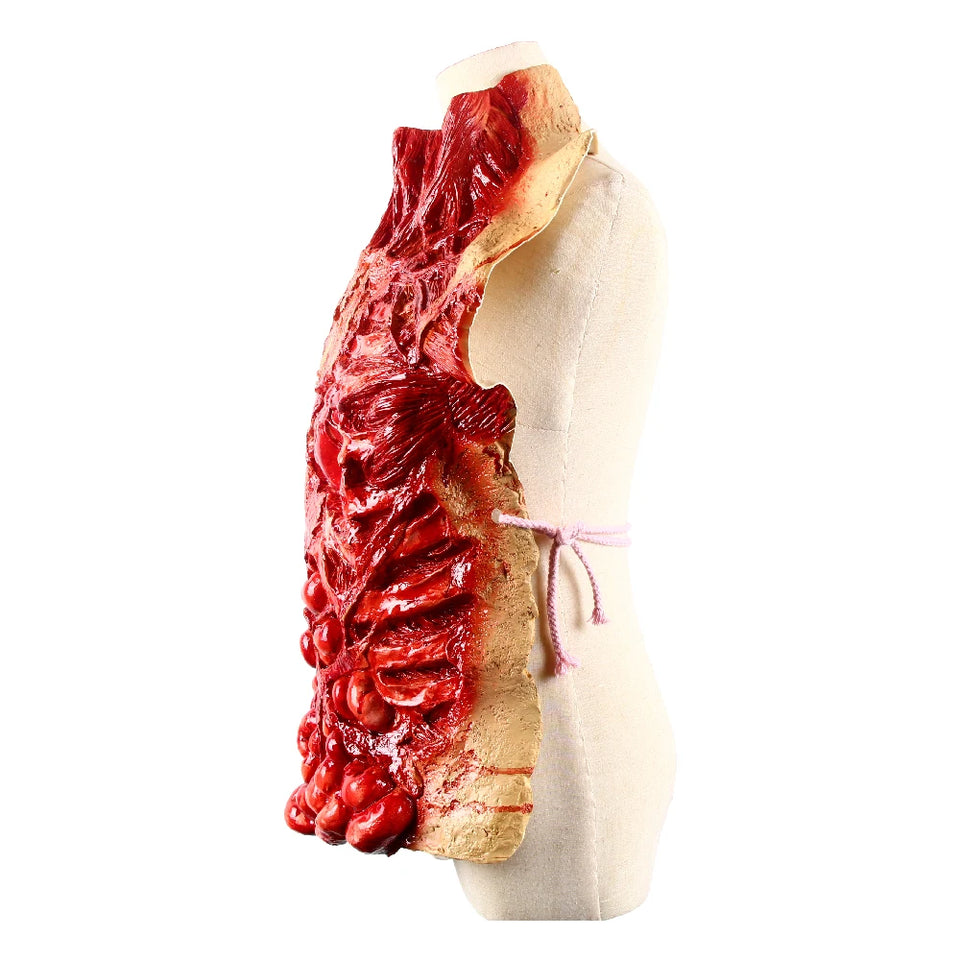 Halloween Horror Intestine Costume Fancy Dress Party Bloody Intestine Dress Up Haunted House Tricky Props - www.sixcolors.us