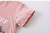 Kids Girls Children‘s Clothing Suits 2024 Summer 100% Combed Cotton t-shirt Leggings Pants Outfits Casual Baby Girl Clothes Sets