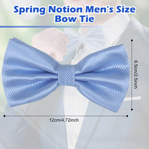 Stay Fashionable Men S Bow Tie With Pocket Easy To Wear Easy To Style Fashion Accessory Polyester