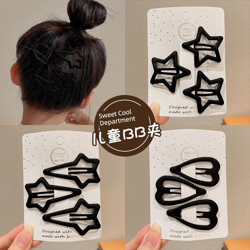 BB Minimalist Black Matte Organize Fantastic Side Barrettes