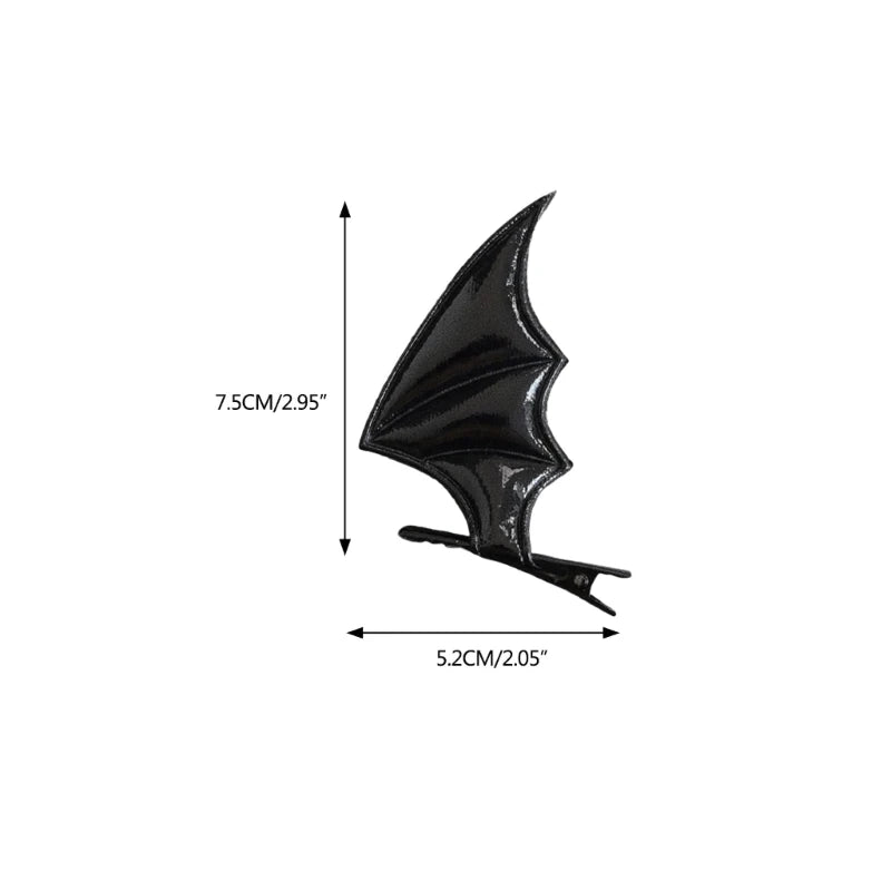 Halloween Bat Wing Kid Children Hairclip Multifunction Kids Hair Accessories for Kid Girl Costume Cosplay Supplies - www.sixcolors.us