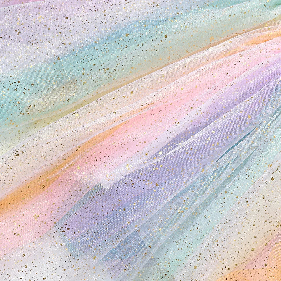 Unicorn Costume for Girls Birthday Gifts Kids Rainbow Tutu Dress Halloween Party Decoration Christmas Outfit with Headband Wing - www.sixcolors.us