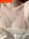 Accessible Luxury Tassel Couple Niche Style Men's and Women's Accessories Body Chains